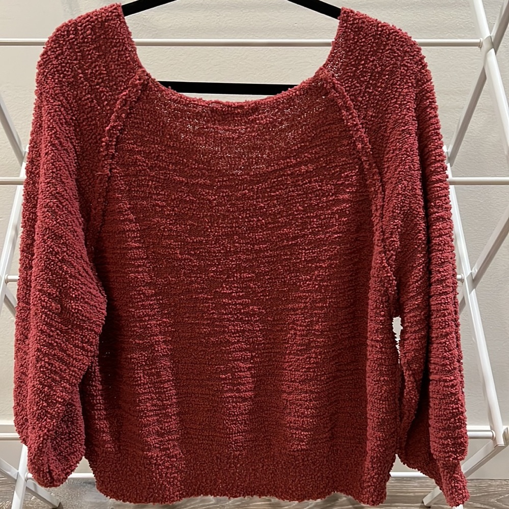 Pink Lily x Living My Best Style off-the-shoulder sweater - Picture 7 of 8